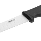 Hygiplas Utility Knife Scalloped Black - 5"