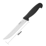 Hygiplas Utility Knife Scalloped Black - 5"