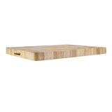 Vogue Rectangular Wooden Chopping Board Large - 610x455x45mm 24x18x1 3/4"