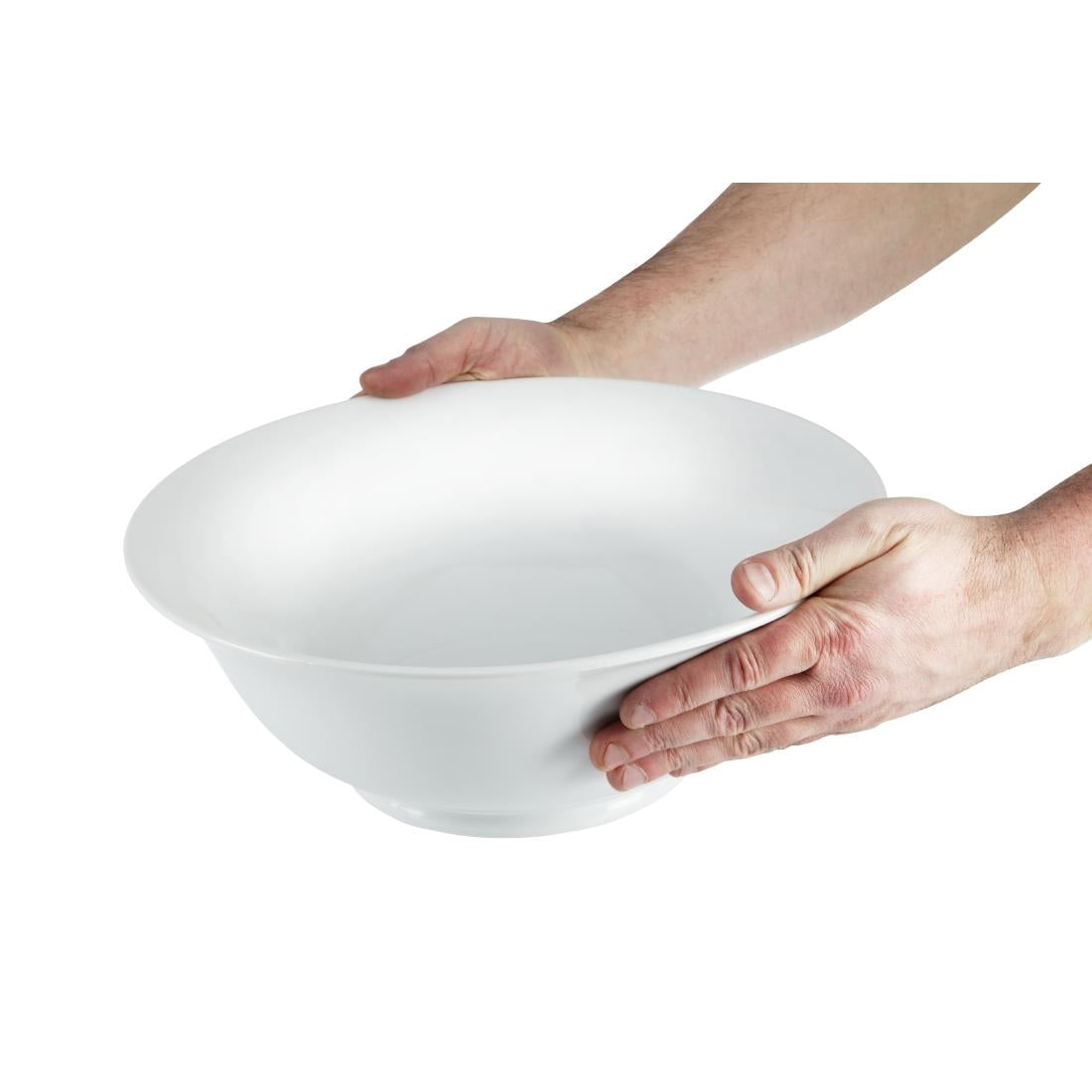 Olympia Whiteware Serving Platters Large Salad Bowl - 330mm 13" (Single)