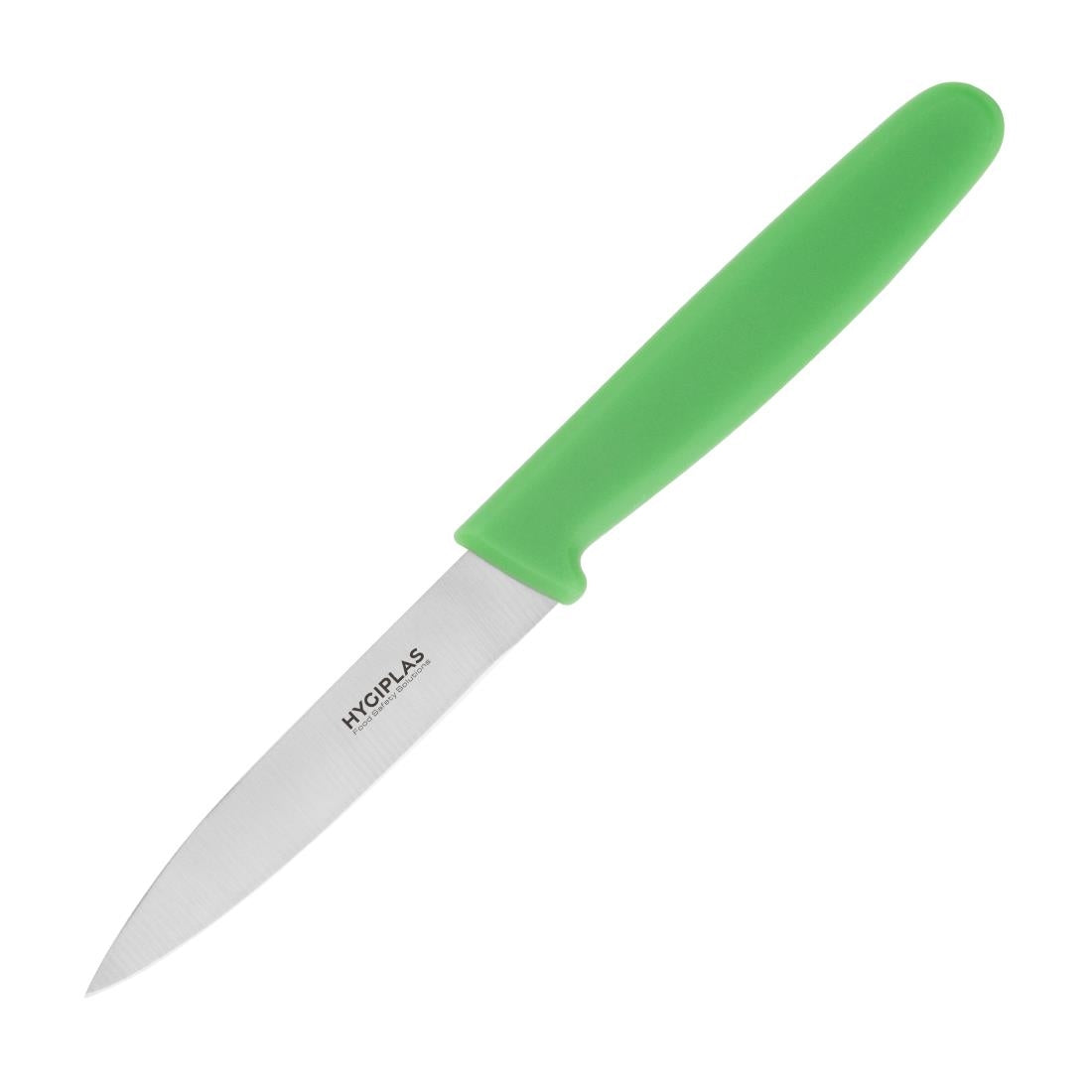 Hygiplas Paring Knife Green - 3"