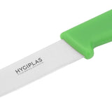 Hygiplas Paring Knife Green - 3"