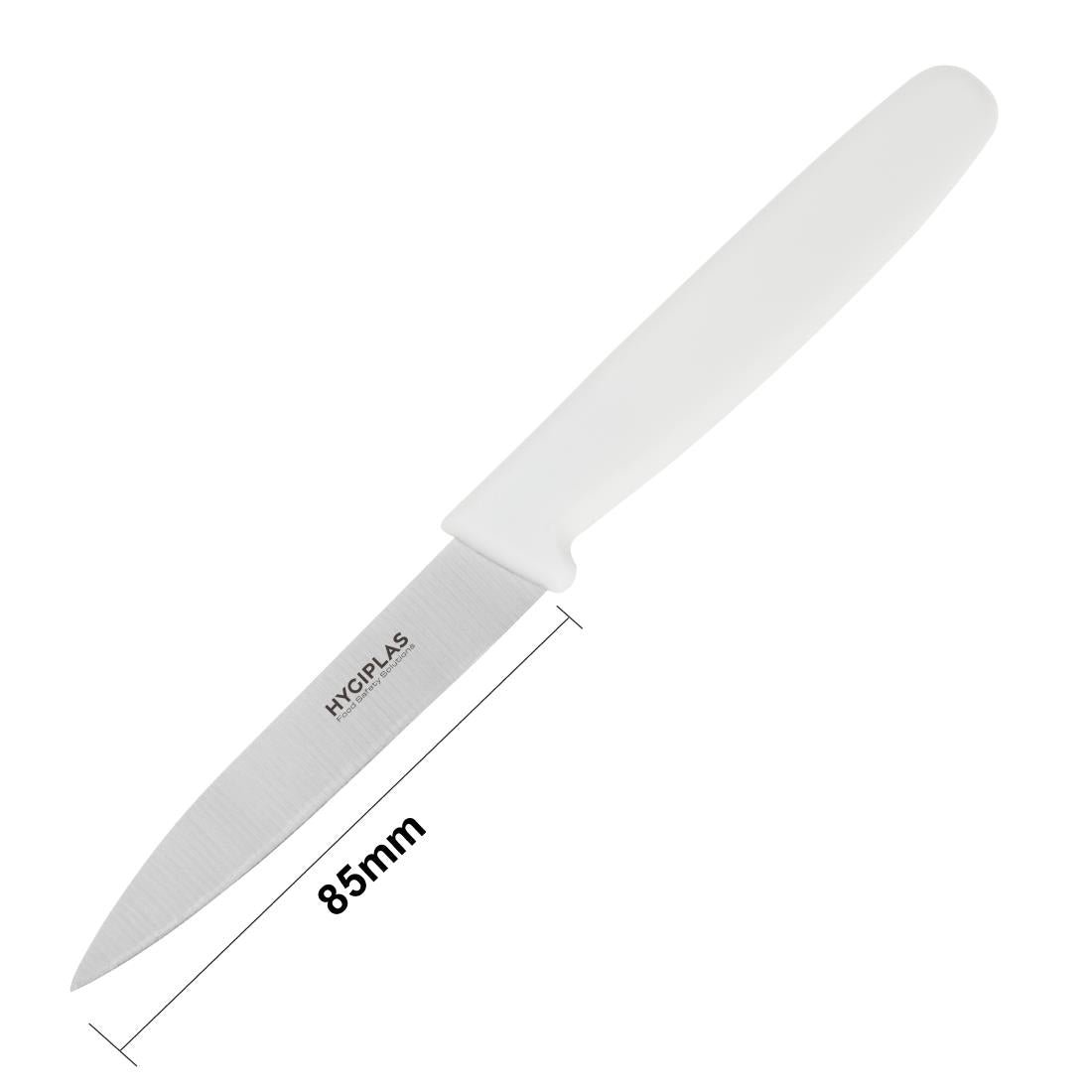 Hygiplas Paring Knife White - 3"