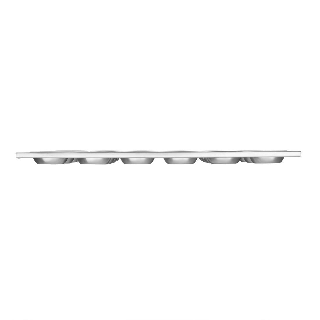 Vogue Aluminium Muffin Tray 24 Hole - 360x520x35mm 14x20 1/2x 1 1/4"