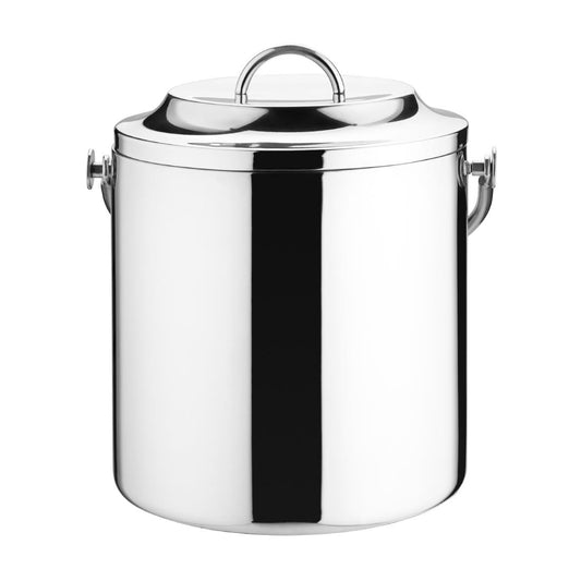 Olympia Double Wall Ice Pail St/St - 3.3Ltr