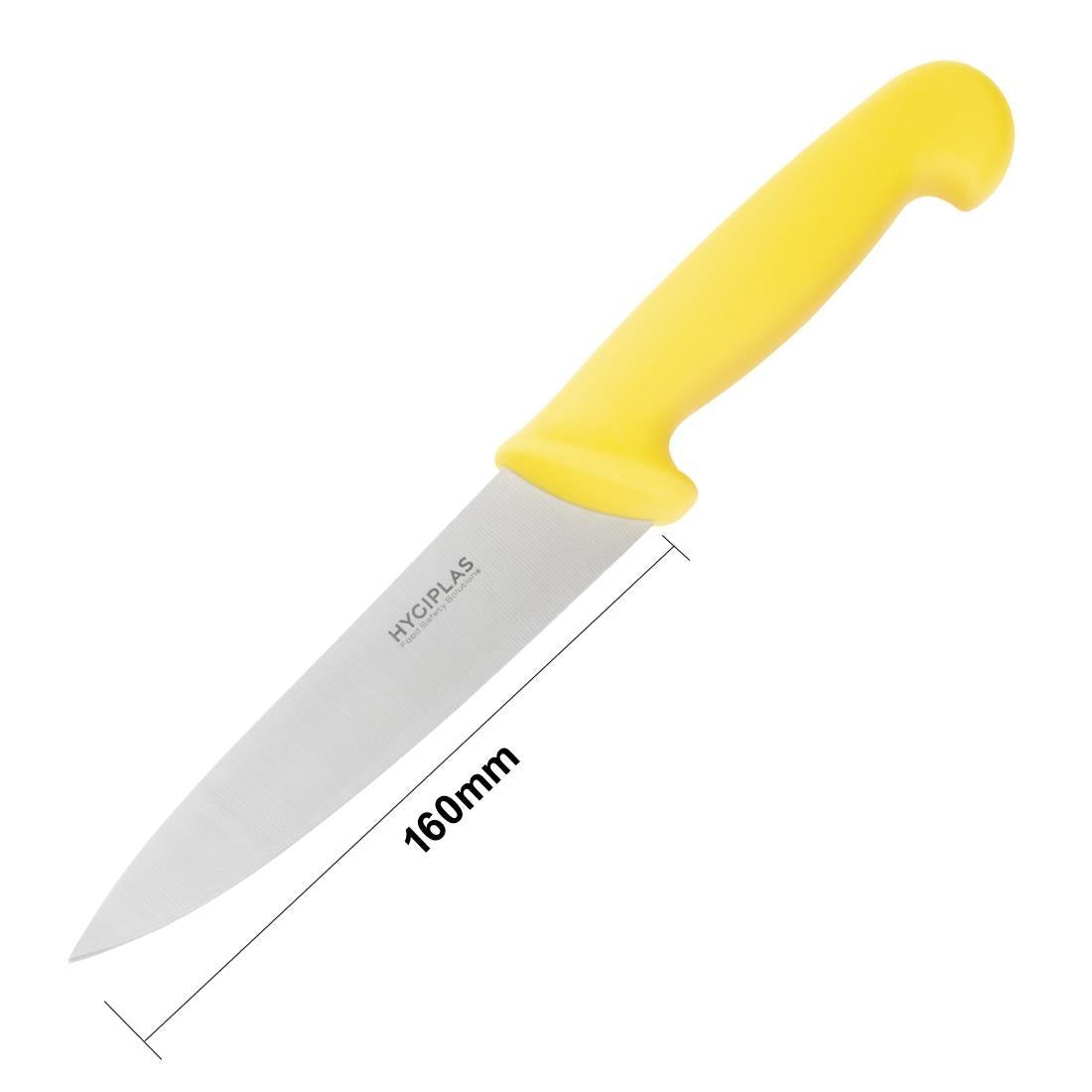 Hygiplas Cooks Knife Yellow - 6.25"