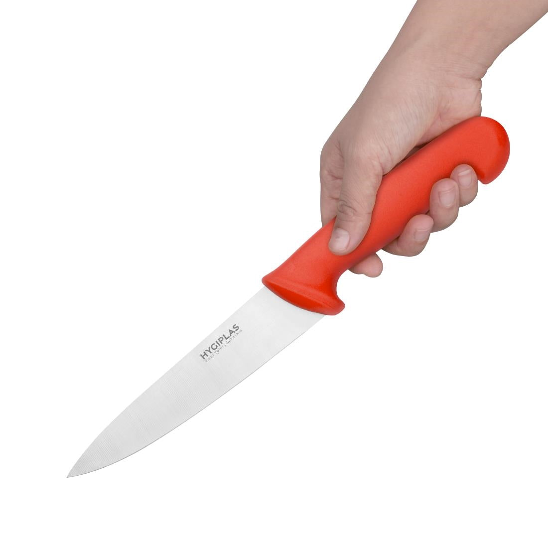 Hygiplas Cooks Knife Red - 6.25"