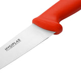 Hygiplas Cooks Knife Red - 6.25"