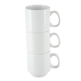 Olympia Whiteware Stacking Mug - 10oz (Box 12)