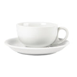 Olympia Whiteware Cappuccino Saucer - 7oz (Box 12)