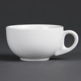 Olympia Whiteware Cappuccino Cup - 7oz (Box 12)