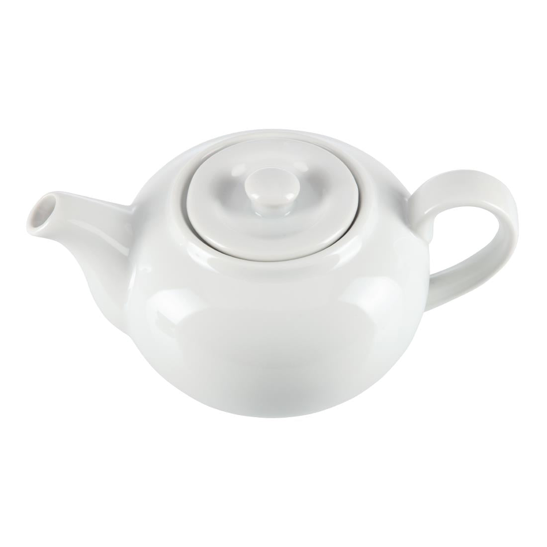 Olympia Whiteware Teapot - 4cup 30oz (Box 4)