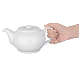 Olympia Whiteware Teapot - 4cup 30oz (Box 4)