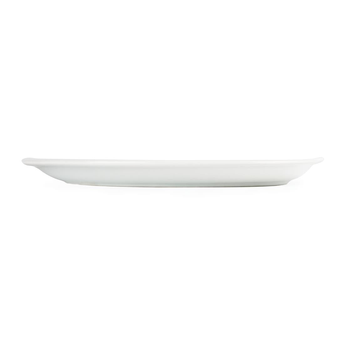 Olympia Whiteware Oval Plate /Platter - 25cm 10" (Box 6)