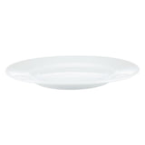 Olympia Whiteware Wide Rimmed Plate - 20cm 8" (Box 12)