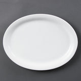 Olympia Whiteware Oval Plate /Platter - 31cm 12" (Box 6)