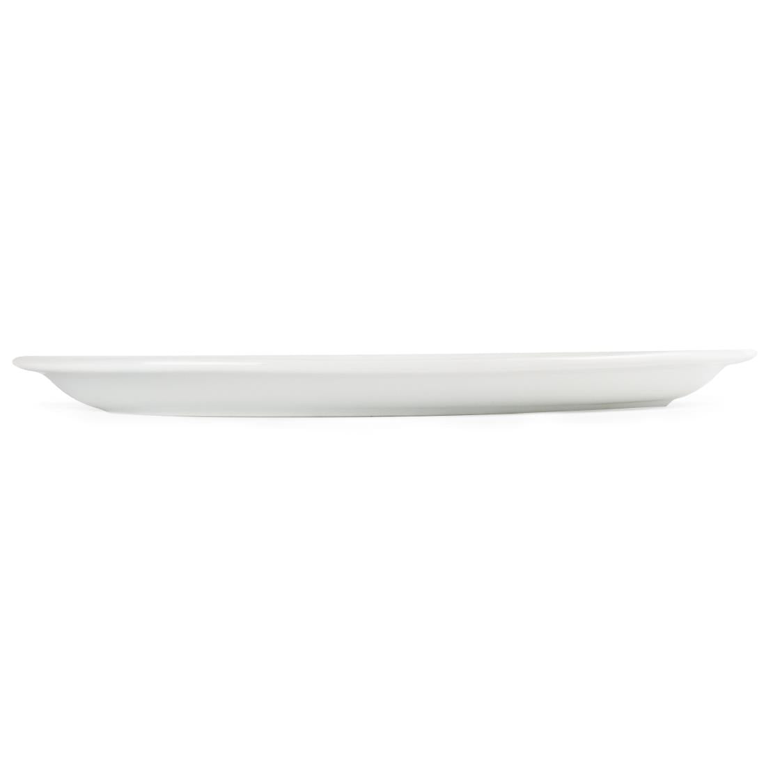 Olympia Whiteware Oval Plate /Platter - 31cm 12" (Box 6)