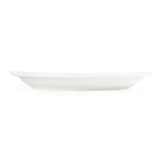 Olympia Whiteware Narrow Rimmed Plate - 15cm 6" (Box 12)