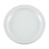 Olympia Whiteware Narrow Rimmed Plate - 15cm 6" (Box 12)