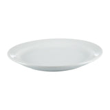 Olympia Whiteware Narrow Rimmed Plate - 18cm 7" (Box 12)