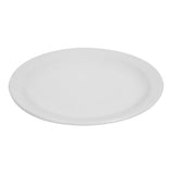 Olympia Whiteware Narrow Rimmed Plate - 20cm 8" (Box 12)