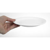 Olympia Whiteware Narrow Rimmed Plate - 20cm 8" (Box 12)