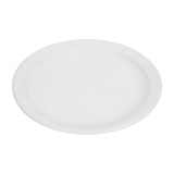 Olympia Whiteware Narrow Rimmed Plate - 25cm 10" (Box 12)