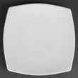 Olympia Whiteware Rounded Square Plate - 27cm 10 3/4" (Box 6)