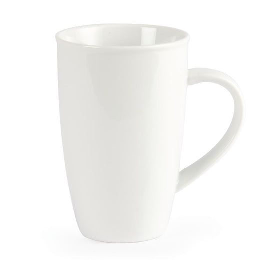 Olympia Whiteware Latte Mug - 400ml 14oz (Box 6)