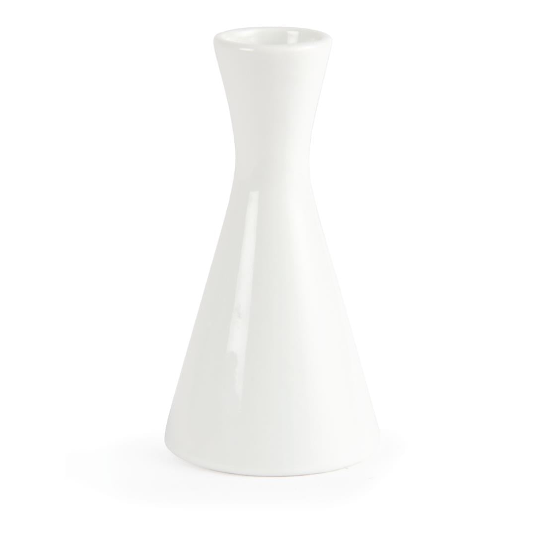 Olympia Whiteware Bud Vase - 140mm (Box 6)