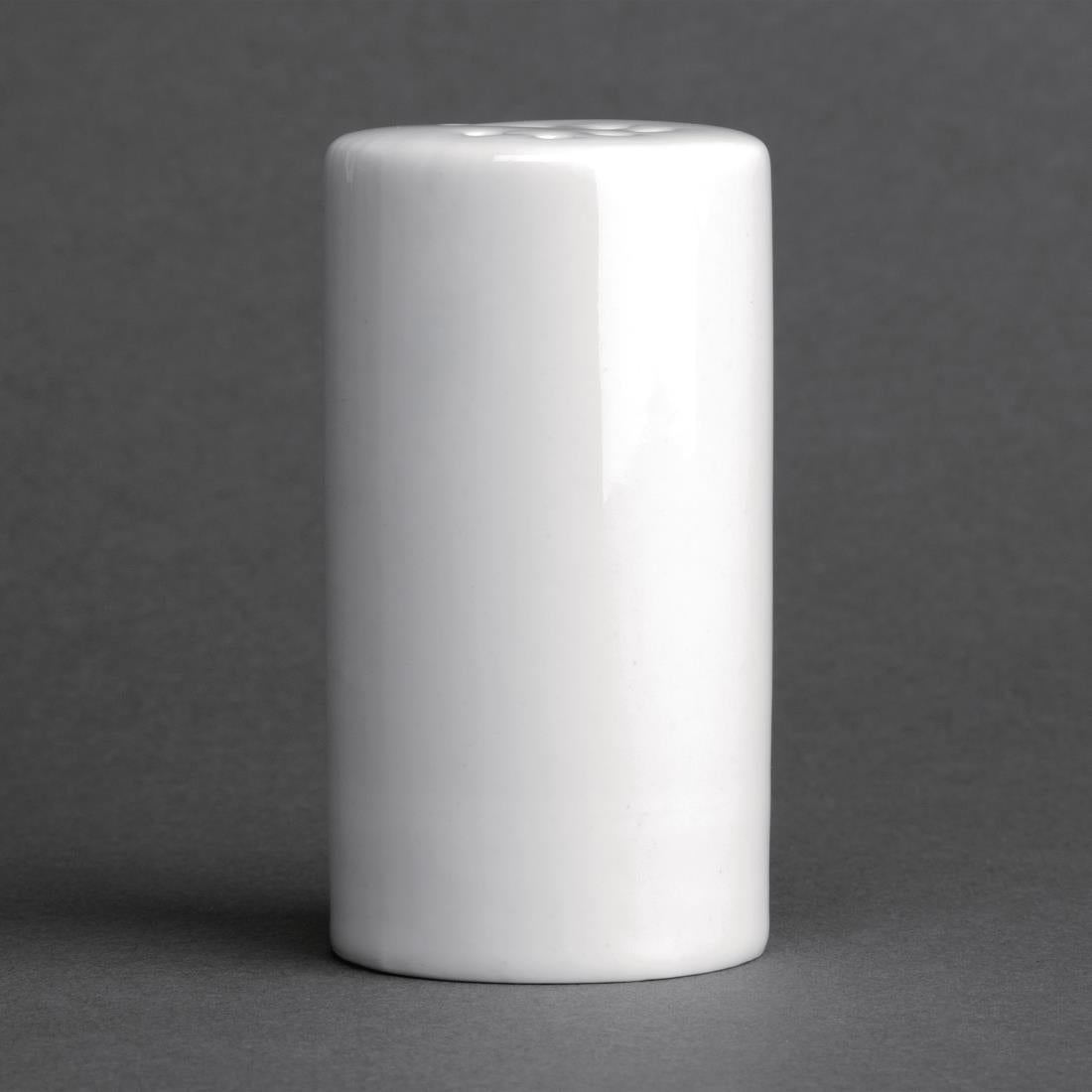 Olympia Whiteware Salt Shaker - 80mm (Box 12)