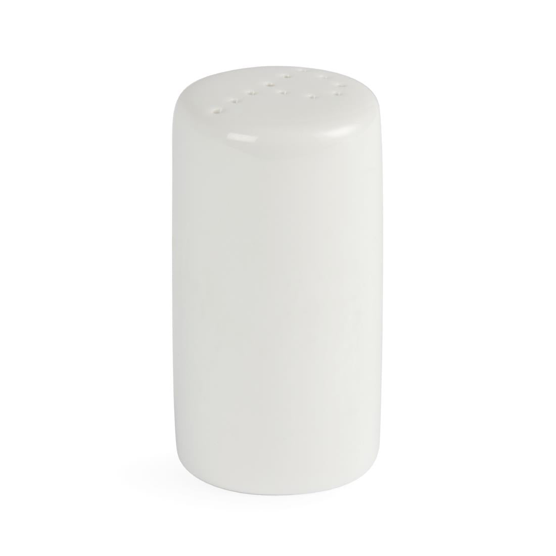 Olympia Whiteware Pepper Shaker - 80mm (Box 12)