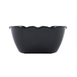 Olympia Kristallon Medium Salad Crock Black SAN - 2Ltr 260x175x85mm