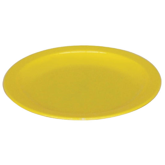 Olympia Kristallon Polycarbonate Plate Yellow - 172mm 6 3/4" (Box 12)