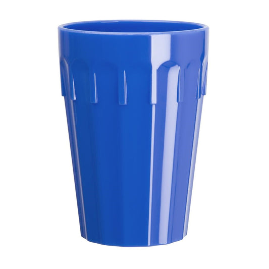 Olympia Kristallon Polycarbonate Tumbler Blue - 260ml 9oz (Box 12)