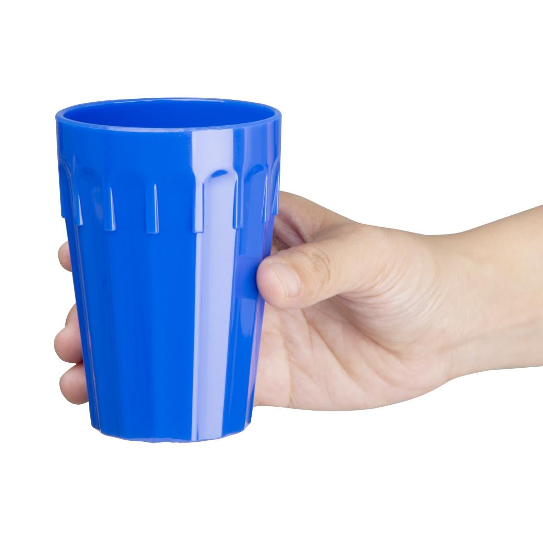 Olympia Kristallon Polycarbonate Tumbler Blue - 260ml 9oz (Box 12)