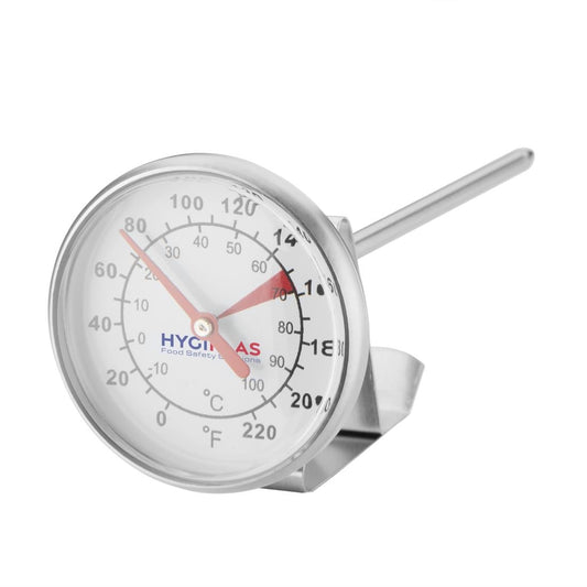 Hygiplas Hot Milk Dial Thermometer - 45mm