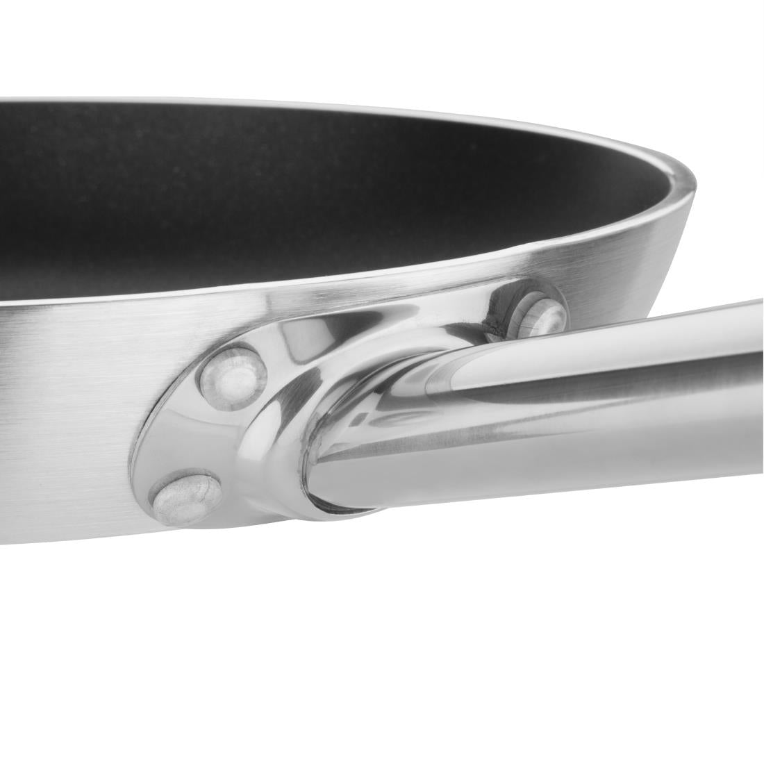 Vogue Non-Stick Induction Fry Pan Teflon Platinum Plus - 240mm 9 1/2"