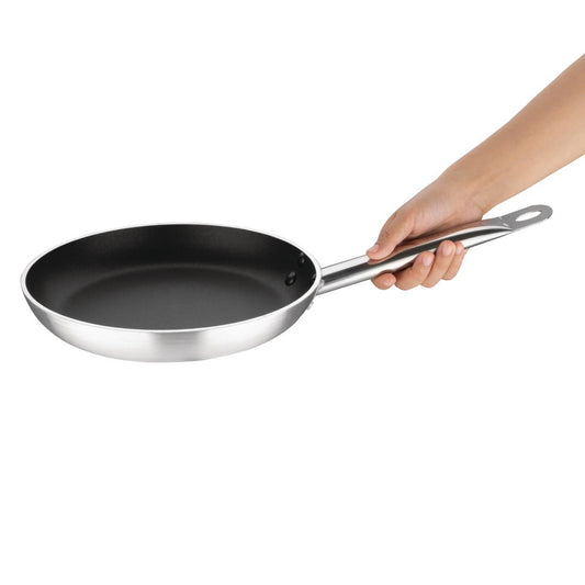 Vogue Non-Stick induction Fry Pan Teflon Platinum Plus - 260mm 10"