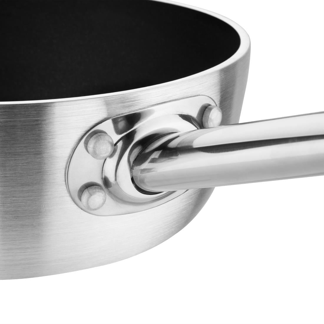 Vogue Non-Stick Induction Saute Pan Teflon Platinum Plus - 200mm 8"