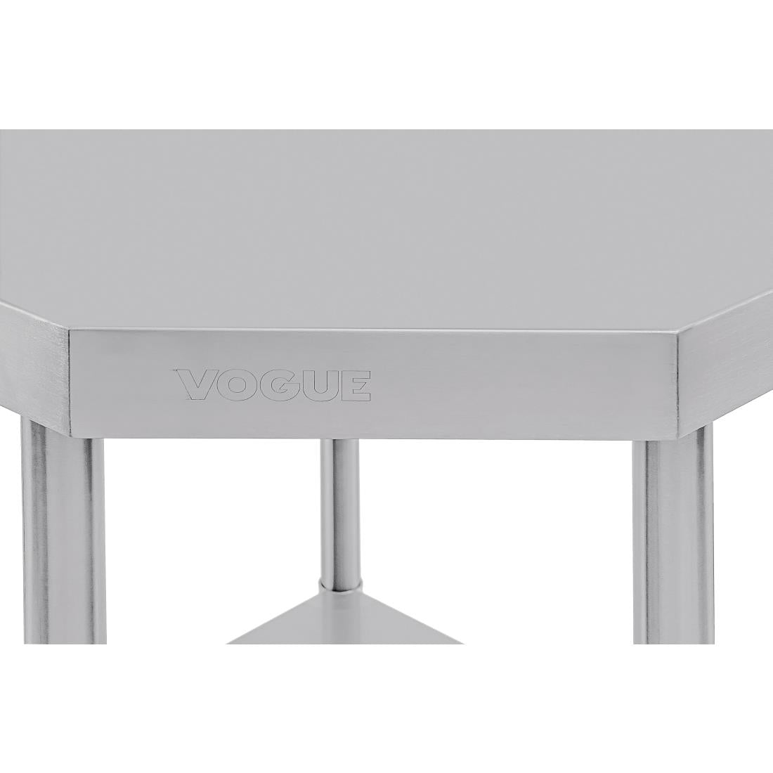 Vogue Corner Unit St/St - 960x800x600mm 37 3/4 x31 1/2 x23 1/2"