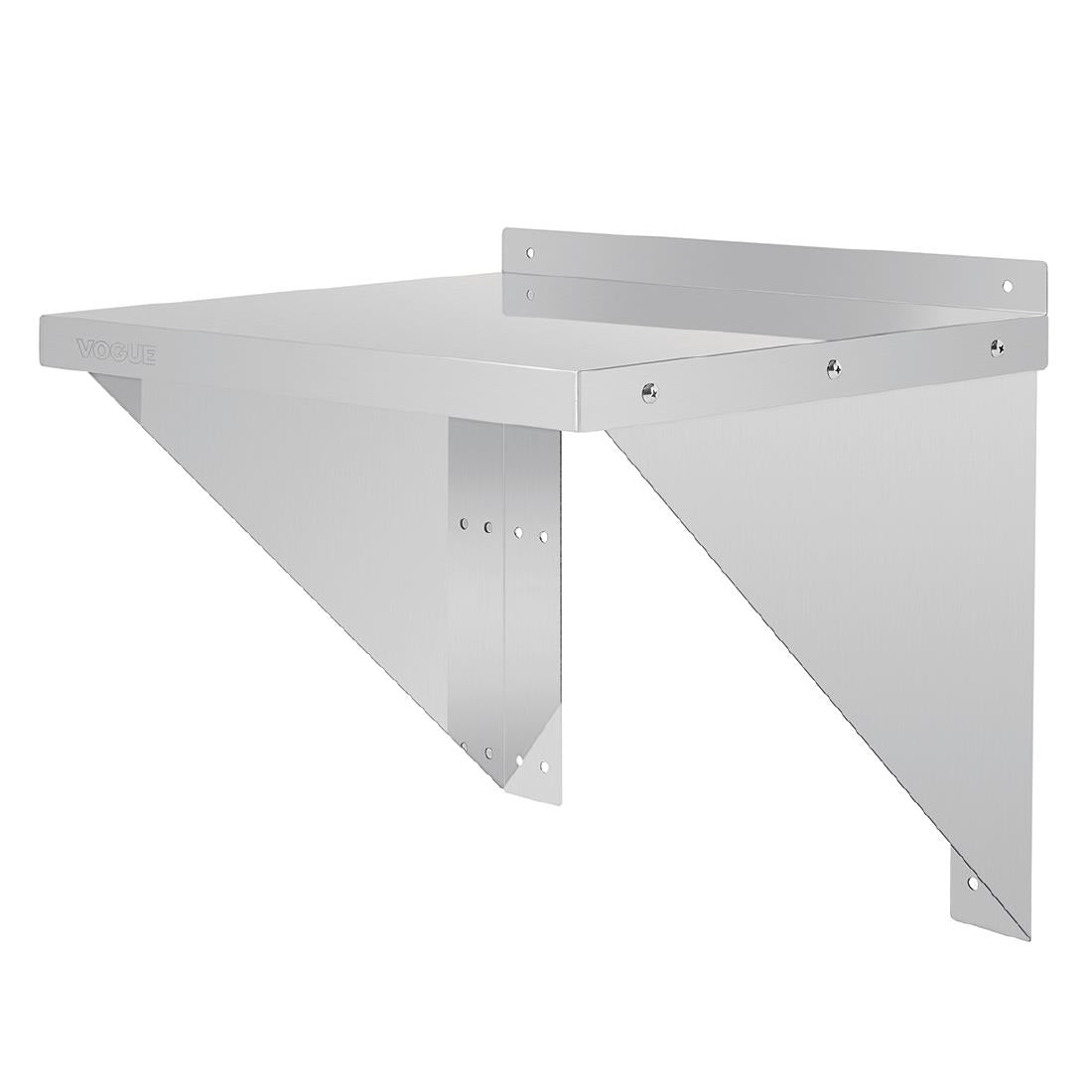 Vogue Microwave Wall Shelf St/St - 560x560x490mm 22x22x19 1/4"