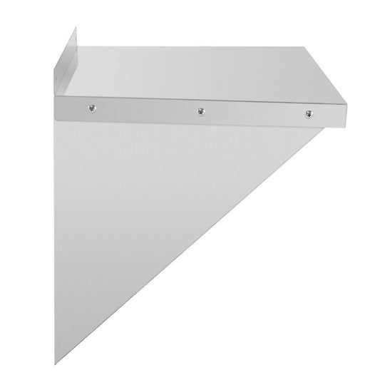 Vogue Microwave Wall Shelf St/St - 560x560x490mm 22x22x19 1/4"