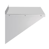 Vogue Microwave Wall Shelf St/St - 560x560x490mm 22x22x19 1/4"