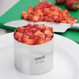 Vogue Mousse Ring St/St - 70x60mm 2 3/4x2 1/4"