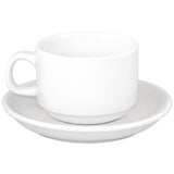 Sale Offer : Athena Hotelware Stacking Cup CC200 & Saucer CC202 (Box 24) Combo