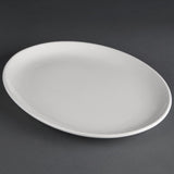 EDLP - Olympia Athena Oval Coupe Plate - 305x241mm 12x9 1/2" (Box 6)