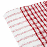 Vogue Wonderdry Tea Towels Red - 760x510mm 30x20" (Pack 10)