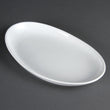 Olympia Whiteware French Deep Oval Plate White - 304mm 12" (Box 4)