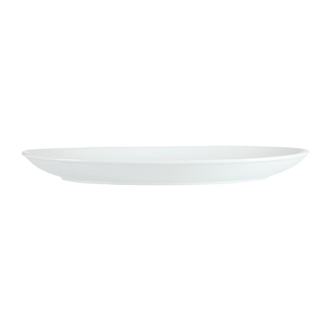 Olympia Whiteware French Deep Oval Plate White - 500mm 19 1/2" (Box 1)